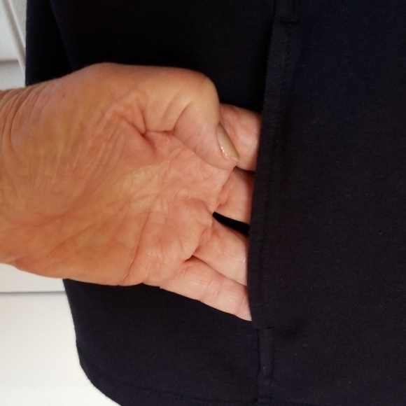 Womens 1X Sag Harbor Navy Jacket - Picture 4 of 5